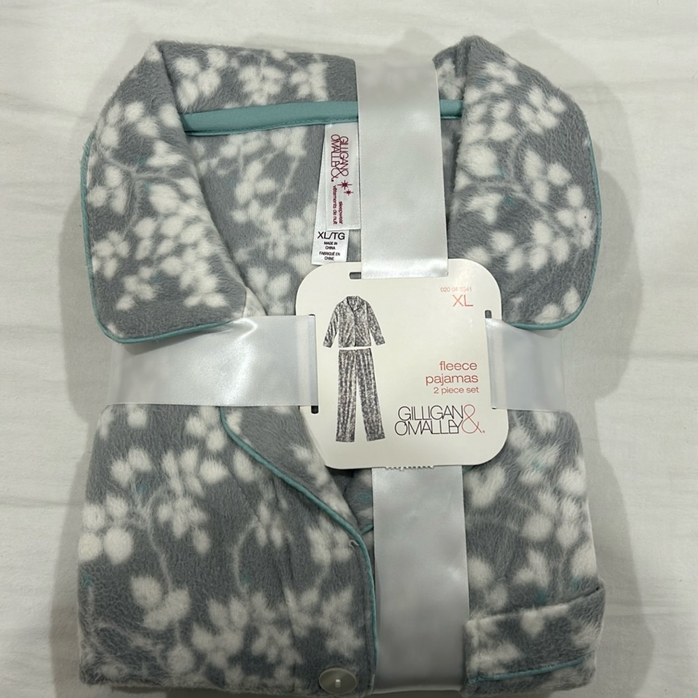 Ladies fleece PJ set - Picture 1 of 5